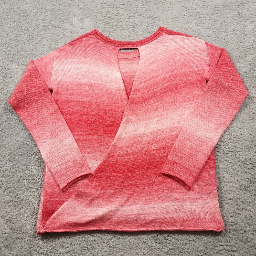 PrAna Sweater Womens Size Small Pullover Red Wool Blend‎ Lightweight